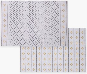 Σουπλά 2 Όψεων (33x48) Nef-Nef Homeware Ishmar Ecru - Black
