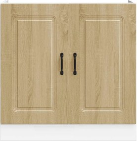vidaXL Ντουλάπι βάσης νεροχύτη Kalmar Sonoma Δρυς 80x46x81,5 εκ.