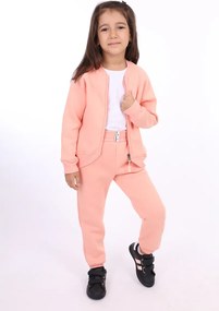 Stewehome Σετ φόρμας για κορίτσι με φερμουάρ και ελαστική μέση (2 ετών)