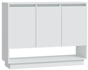 vidaXL Συρταριέρα Λευκή 97x31x75 εκ. από Επεξεργασμένο Ξύλο