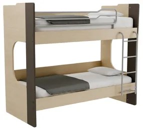 ALFA SET Παιδική Κουκέτα Alfaset Mavin 90x190 Καφέ BEST-123456809