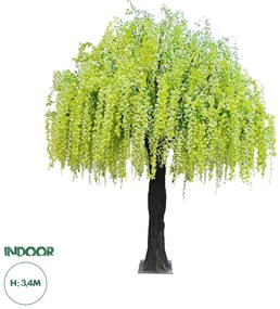 20165 GloboStar® Artificial Garden LABURNUM TREE 20165 Τεχνητό Διακοσμητικό Δέντρο Λαβούρνο Υ340cm
