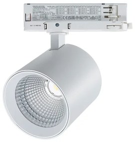 Σποτ Φωτιστικό Ράγας LED 42W 4000K IP20 Zambelis-S201-Λευκό S201