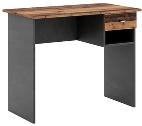 BIURKO B-011 OLD WOOD / MATERA CIEMNY SZARY DIOMMI-80-3495