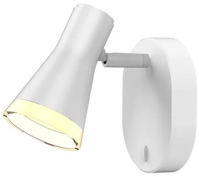 Απλίκα Φωτιστικό Τοίχου Led Λευκό Cara 9610415 Bot Lighting-9610415-Λευκό 9610415