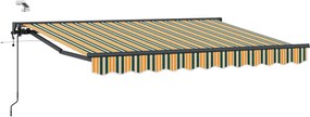 vidaXL Ηλεκτρικό Αναδιπλούμενο Σκίαστρο 3 x 2,5 μ