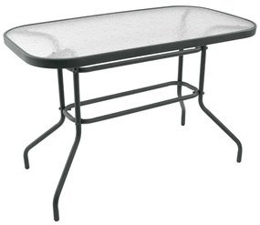 Τραπέζι Adam Μεταλλικό Γκρί Σκούρο Hm5020.01 110Χ60Χ71cm