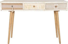 Έπιπλο Εισόδου DKD Home Decor Λευκό 120 x 35 x 80 cm