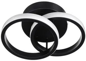 POWERTECH LED φωτιστικό οροφής HLL-0081, 20W, 1700lm, 24.5x16.5cm, μαύρο