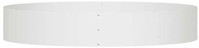 vidaXL Ζαρντινιέρες κήπου 5 pcs Λευκό 120 x 120 x 20 εκ. Ατσάλι
