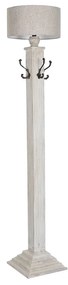 Φωτιστικό Δαπέδου Home ESPRIT Λευκό 220 V 42 X 42 X 200 cm