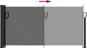 vidaXL Πλαϊνή Τέντα Αναδιπλούμενη Ανθρακί 100x500 εκ.