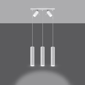 Sollux Κρεμαστό φωτιστικό Ring 5,ατσάλι,5xGU10/40w