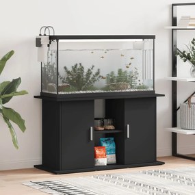vidaXL Βάση Ενυδρείου Μαύρη 101 x 41 x 58 εκ. από Επεξεργασμένο Ξύλο
