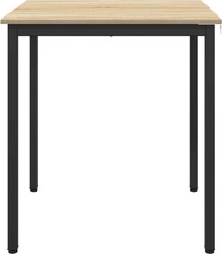 vidaXL Τραπεζαρίες 70 x 70 x 75 cm Επεξεργασμένο Ξύλο Sonoma Δρυς