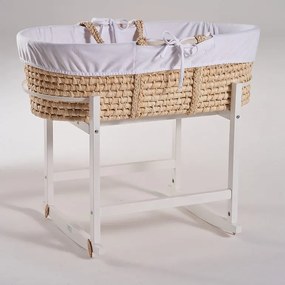 Καλαθούνα Χειροποίητη Moses Basket  Natural  Happy Moses