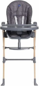 Καρεκλακι φαγητου μωρου Chicco Γκρι