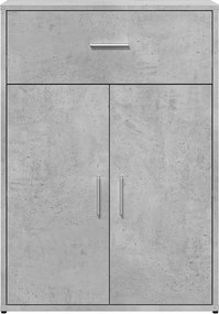 vidaXL Ντουλάπι Γκρι Σκυροδέματος 60x30x84 εκ. Επεξεργασμένο Ξύλο