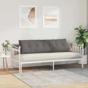 vidaXL Μαξιλάρι Πλάτης Ανοιχτό γκρι 180 x 50 x 19 cm