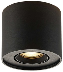 Φωτιστικό Οροφής - Σποτ Arion 4260801 GU10 D:100XH:88 Στρογγυλό Black Viokef Aluminium