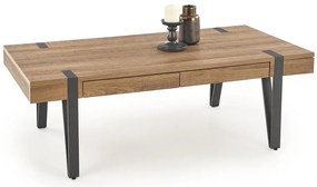 Toulu Τραπεζάκι Σαλονιού Καφέ 120x55x41