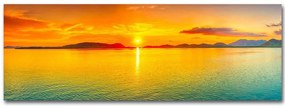 Πίνακας Καμβάς Με Φως Led 254LED4476 90x30cm Multi Wallity Οριζόντιοι Wood, Canvas