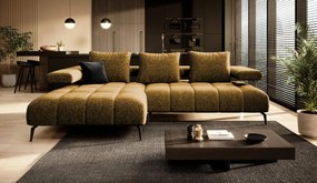 Γωνιακός καναπές Magnito Mini-Moustardi-Αριστερή