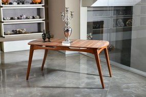 Dining Table Touch - Wooden Walnut