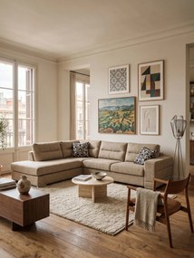 Γωνιακός καναπές Caza-Δεξιά-280φ 220β-Sand