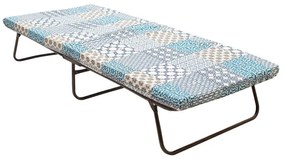 Intrahome Ράντζο-κρεβάτι μονό Daxel Intrahome μεταλλικός σομιές 6εκ στρώμα 180x80εκ | SKU: INTRAPA-354111124
