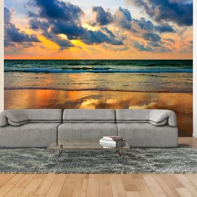 Φωτοταπετσαρία - Colorful sunset over the sea 300x231