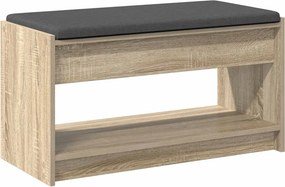 vidaXL Παγκάκι Χαλωρίου Δρύς Sonoma 83 x 38 x 45 εκ
