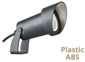 Σποτ Φωτιστικό Κήπου Ellis Ανθρακί IP54 23,5X15,5 4256900 Viokef-4256900-Ανθρακί 4256900