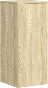 vidaXL Βάσεις Φυτών 2 Τεμ. Sonoma Δρυς 30x30x70 εκ. Επεξεργασμένο Ξύλο