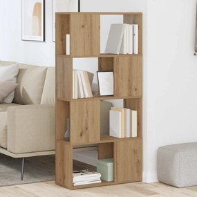 vidaXL Τραπέζι Τηλεόρασης Artisan Oak Επεξεργασμένο Ξύλο