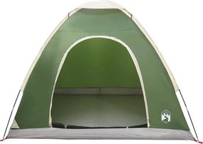 vidaXL Σκηνή Camping 2 ατόμων Πράσινο 185T Πολυεστέρας με επικάλυψη PU