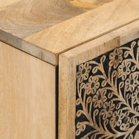 vidaXL Βοηθητικό Ντουλάπι 40 x 33 x 75 εκ. από Μασίφ Ξύλο Μάνγκο