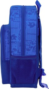 Σχολική Τσάντα Sonic Μπλε 26 x 34 x 11 cm