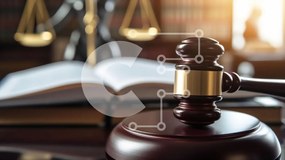 Intra Συλλεκτικό Ξύλινο Παζλ Plywood 4mm - Gavel και νομικά βιβλία σε δικηγορικό γραφείο Σε Ξύλινο Κουτί - Διαστάσεις Puzzle: 10x10 cm – 25 κομμάτια