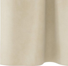 vidaXL Κουρτίνες συσκότισης 2 pcs Κρεμ 140 x 245 cm Βελούδο