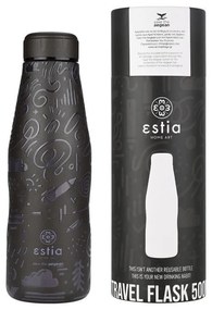 ΘΕΡΜΟΣ TRAVEL FLASK SAVE THE AEGEAN 500ml NOIR ECHO ESTIA 01-22044