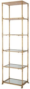 Ραφιέρα Δαπέδου Perisa 82221-DS 50x37x179cm Gold