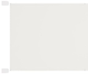 Τέντα Κάθετη Λευκή 100 x 360 εκ. από Ύφασμα Oxford - Λευκό