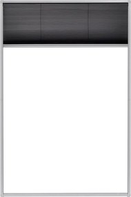 vidaXL Σήτα Παραθύρου Πλισέ 80 x 120 εκ. από Αλουμίνιο