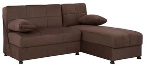 Corner Sofa with 2 Storage spaces  Ege Brown V1205 188x145x84