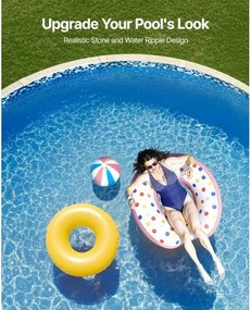 VEVOR Round Pool Liner 18ft Overlap Style Pool Liner 54in Wall Height