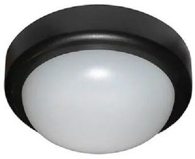 Απλίκα-Πλαφονιέρα LED Φ197mm 10W 4000K IP44 21-0051011 Lumen 21-0051011 Μαύρο