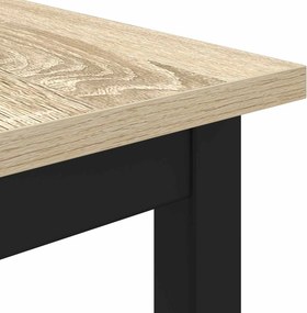 vidaXL Τραπεζαρίες 80 x 80 x 75 cm Επεξεργασμένο Ξύλο Sonoma Δρυς