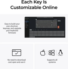 KEYBOARD WRL Q3 MAX RGB/CARBON BLACK Q3M-M4 KEYCHRON