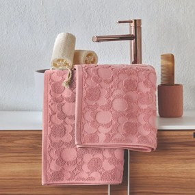 Πετσέτα Lexy 14 Pink Kentia Body 70x140cm 100% Βαμβάκι